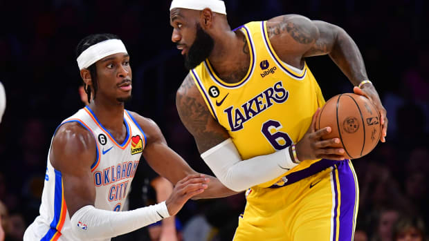 LeBron James, Shai Gilgeous-Alexander, Los Angeles Lakers